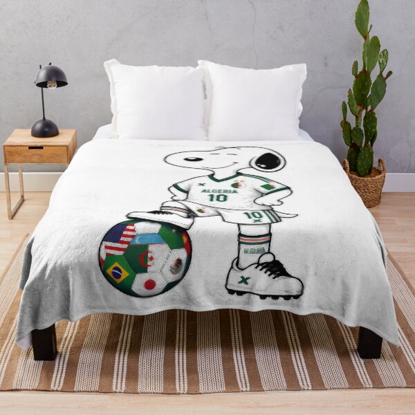 Item preview, Algeria Team Funny Snoopy Soccer designed and sold by ArtistAlgo.