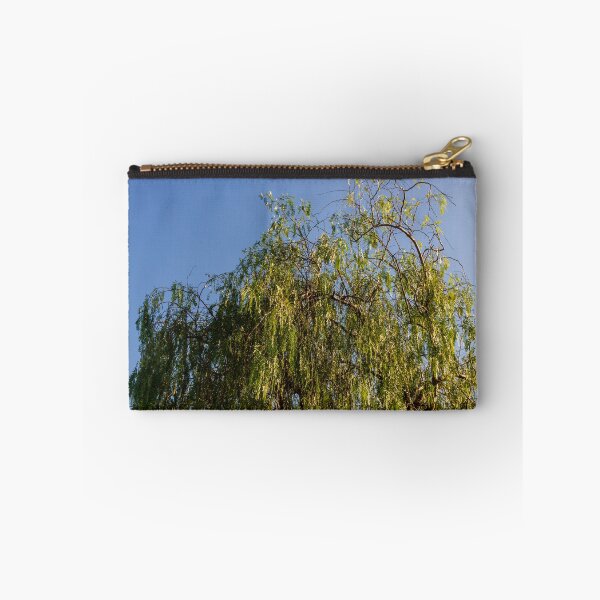 Item preview, Weeping Willow Tree Under Clear Blue Sky in Outdoor Landscape Scene designed and sold by Nmallia.