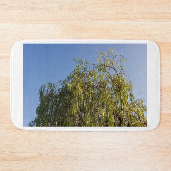 Item preview, Weeping Willow Tree Under Clear Blue Sky in Outdoor Landscape Scene designed and sold by Nmallia.