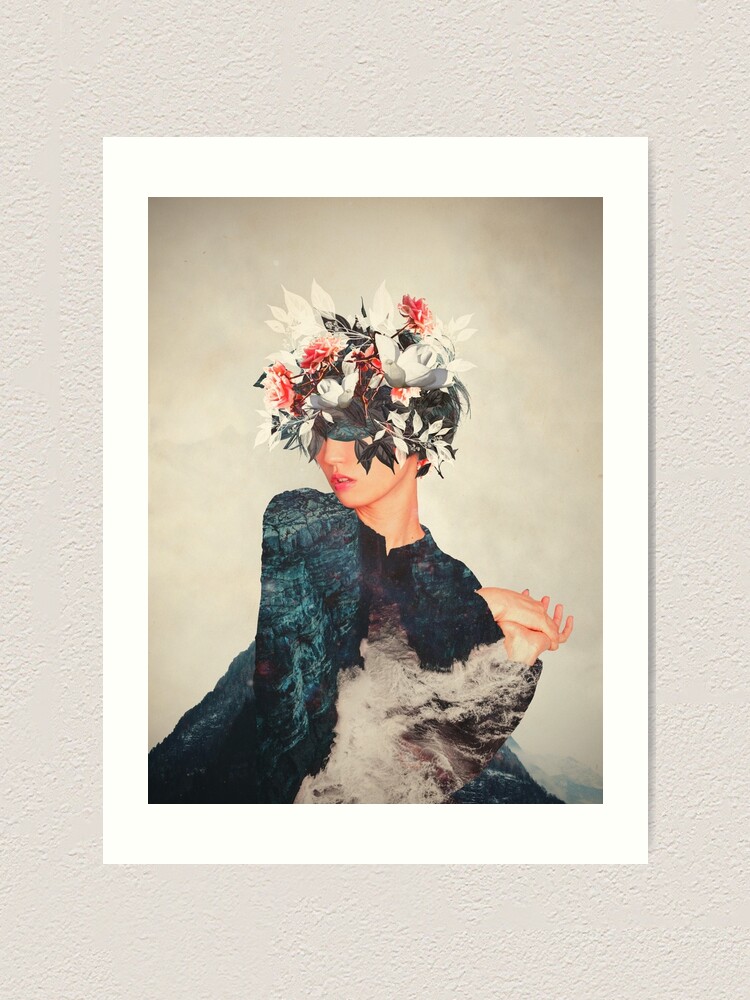 Alternate view of Kumiko Art Print