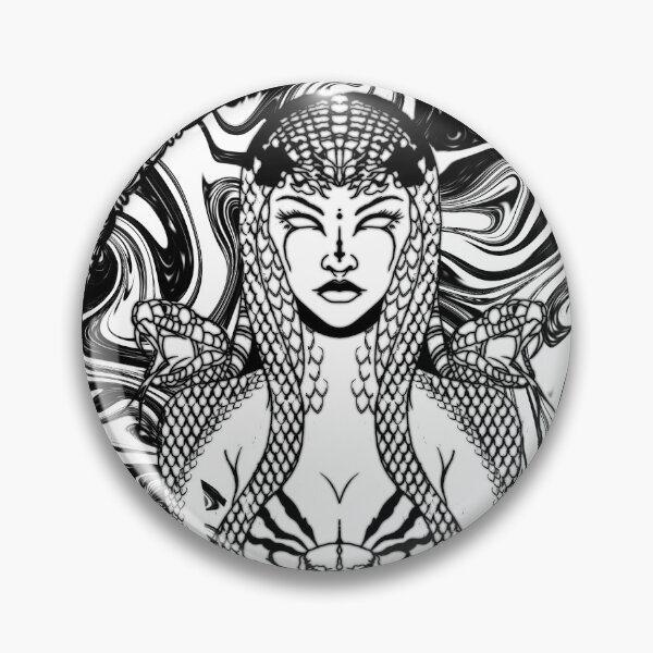 Item preview, Serpent girl designed and sold by Courtney Croxall.