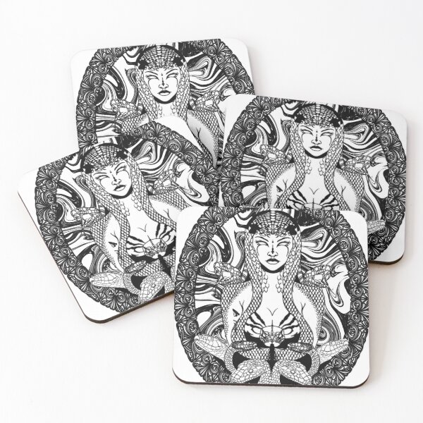 Item preview, Serpent girl designed and sold by Courtney Croxall.