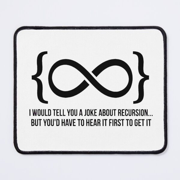 Item preview, Recursion designed and sold by GeeklyShirts.