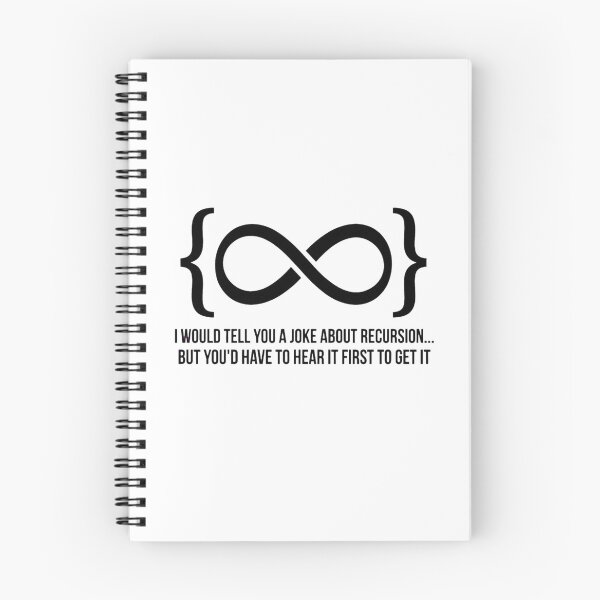 Item preview, Recursion designed and sold by GeeklyShirts.