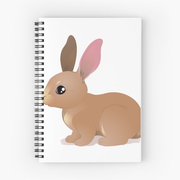 Item preview, Cute Brown Baby Bunny Rabbit Illustration designed and sold by meghnad.