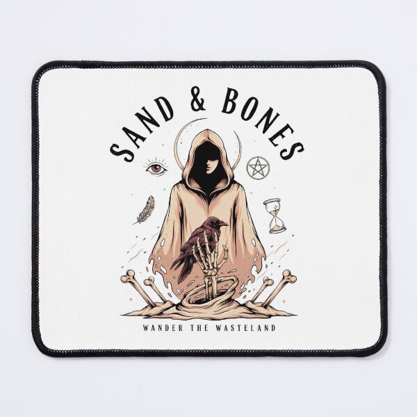 Item preview, Dead Sand Desert Reaper T-Shirt | Wasteland Halloween Graphic Tee v7 designed and sold by DarylWelsh2024.