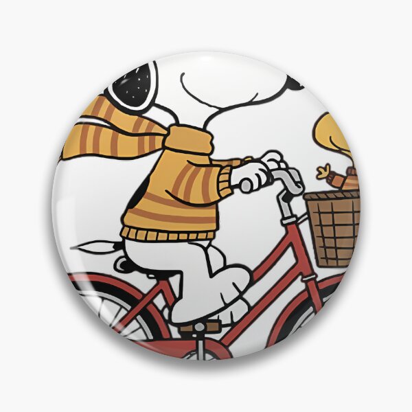 Item preview, Snoopy And Woodstock Cozy Autumn Bike Ride designed and sold by hrxtslush.