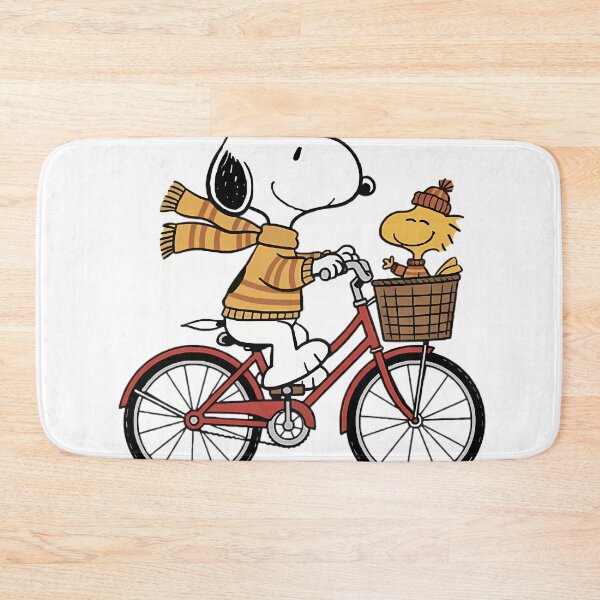 Item preview, Snoopy And Woodstock Cozy Autumn Bike Ride designed and sold by hrxtslush.