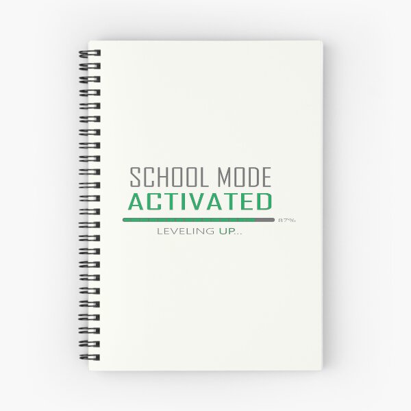 Item preview, School Mode Activated Leveling Up Shirt Design Image Download Delete More info Sales channels designed and sold by RandaPalette.