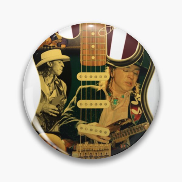 Item preview, Guitarist Blues Man Vaughan 70s Retro Men Women designed and sold by THERETROBLUES.