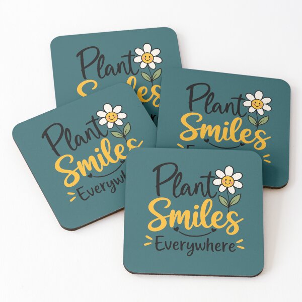 Item preview, Plant Smiles Everywhere Cute Smiley Face Daisy Flower Design designed and sold by SeJaa.
