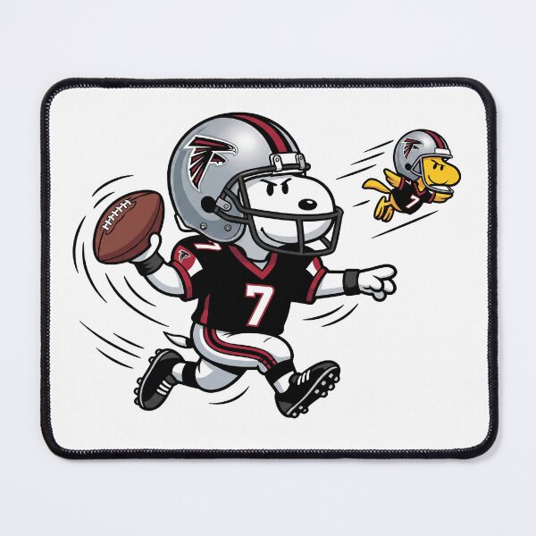 Item preview, Snoopy & Woodstock Atlanta Falcons Football Retro F123 designed and sold by GLUVY-THEME.