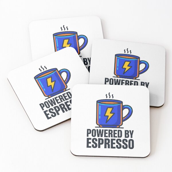 Item preview, Powered by Espresso T-Shirt designed and sold by rkgrafix.