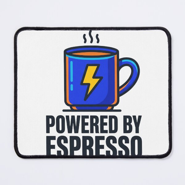 Item preview, Powered by Espresso T-Shirt designed and sold by rkgrafix.