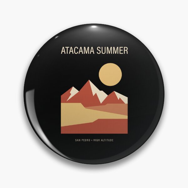 Item preview, Atacama Summer San Pedro Mountain Landscape Poster designed and sold by SplashTastic.