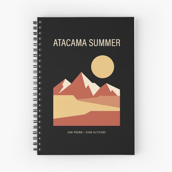 Item preview, Atacama Summer San Pedro Mountain Landscape Poster designed and sold by SplashTastic.