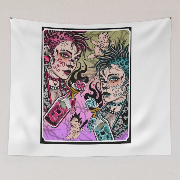 Item preview, Punks not dead designed and sold by 7Delamancha.