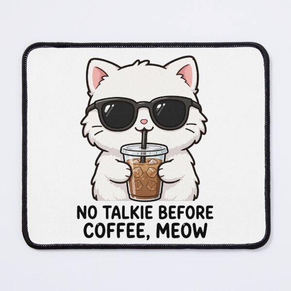 Item preview, No Talkie Before Coffee designed and sold by GeeklyShirts.