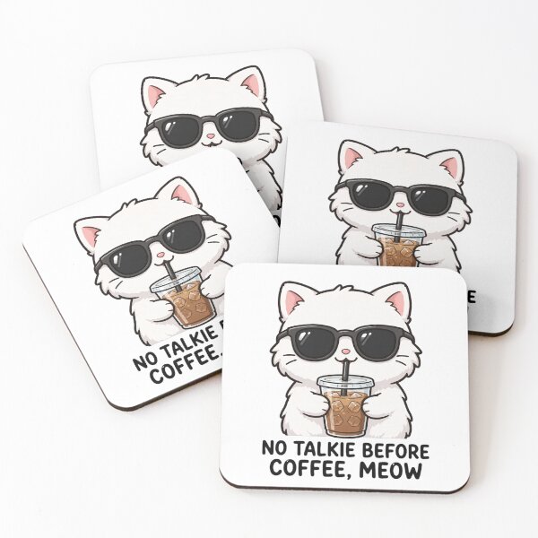 Item preview, No Talkie Before Coffee designed and sold by GeeklyShirts.