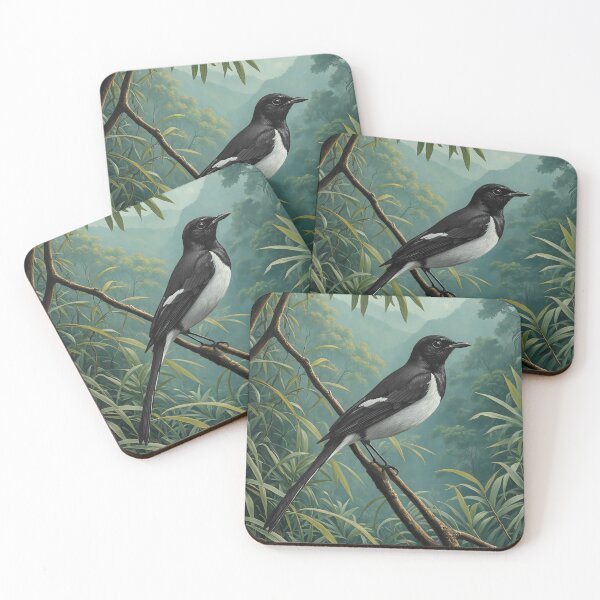 Item preview, ENCHANTING MELODIES | Oriental Magpie-Robin designed and sold by TAMAJAD.