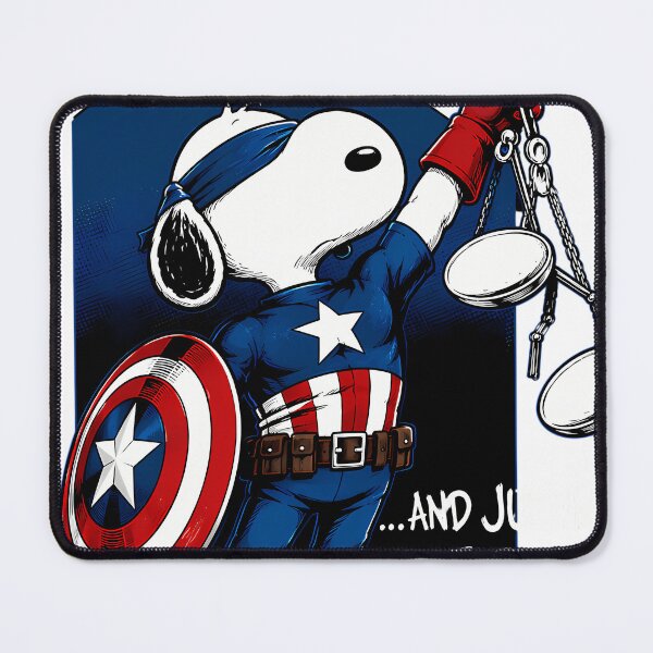 Item preview, Snoopy Captain America Metallica Justice designed and sold by ArtistAlgo.