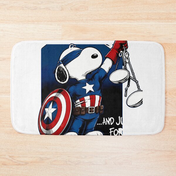 Artikelvorschau, Snoopy Captain America Metallica Justice entworfen und verkauft von ArtistAlgo.
