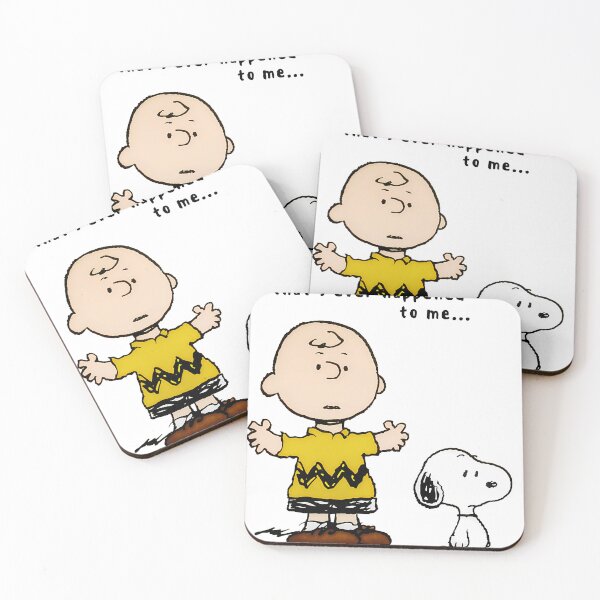 Item preview, Charlie Brown And His Dog Snoopy  designed and sold by ArtistAlgo.