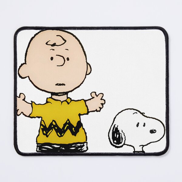 Item preview, Charlie Brown And His Dog Snoopy designed and sold by ArtistAlgo.