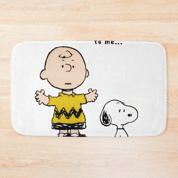 Item preview, Charlie Brown And His Dog Snoopy  designed and sold by ArtistAlgo.