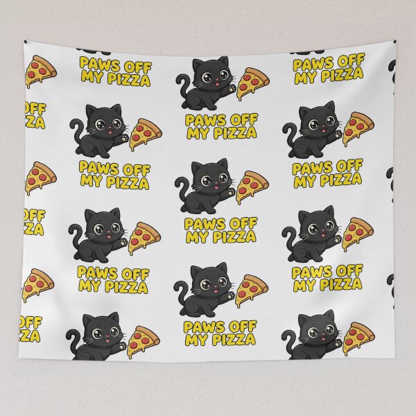 Item preview, Paw Off My Pizza designed and sold by GeeklyShirts.