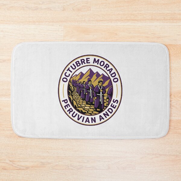 Item preview, Octubre Morado Peruvian Andes Cultural Badge designed and sold by SplashTastic.