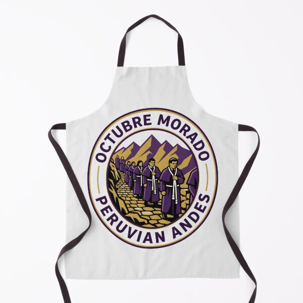 Item preview, Octubre Morado Distintivo Cultural Andes Peruanos designed and sold by SplashTastic.