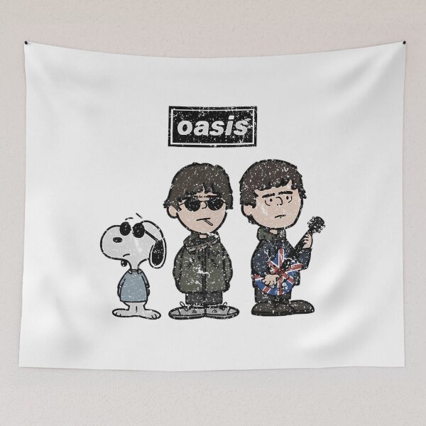Item preview, Oasis Band X Snoopy Cartoon  designed and sold by hrxtslush.