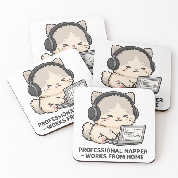 Item preview, Professional Napper - Works From Home designed and sold by GeeklyShirts.