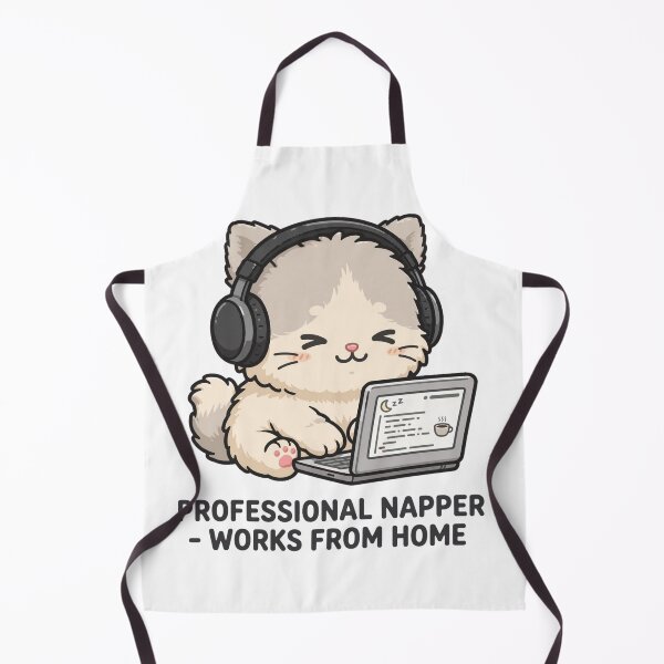 Item preview, Professional Napper - Works From Home designed and sold by GeeklyShirts.