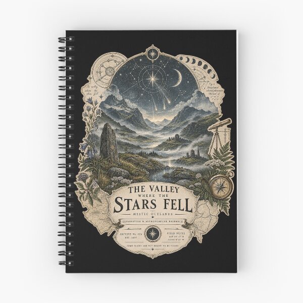 Item preview, Valley Where the Stars Fell Mystic Emblem designed and sold by karudondesigns.