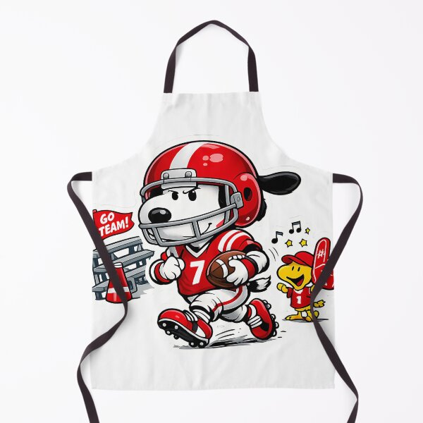 Item preview, Snoopy Football Team With Woodstock designed and sold by ArtistAlgo.