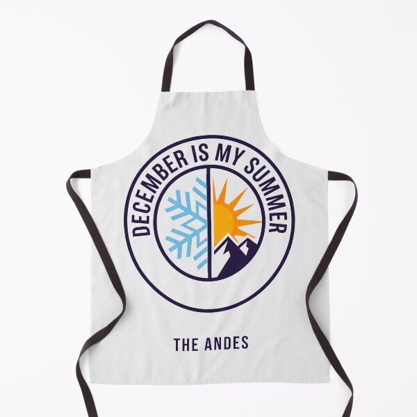 Item preview, December Is My Summer The Andes Crest designed and sold by SplashTastic.