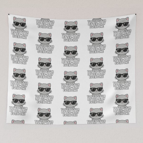 Item preview, Too Cool For Litter-Ally Everyone designed and sold by GeeklyShirts.