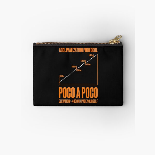 Item preview, Acclimatization Protocol Poco A Poco Elevation Sign designed and sold by SplashTastic.