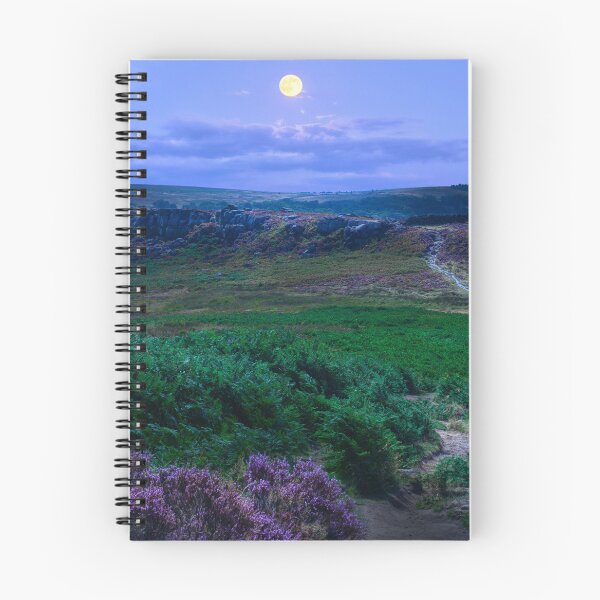 Item preview, Higger Tor to Carl Wark by Moonlight designed and sold by Alisonchambers2.