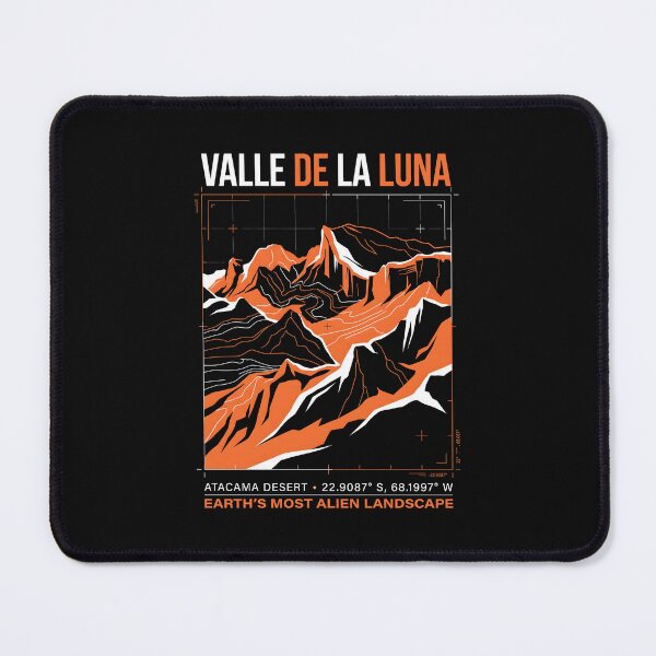 Item preview, Valle De La Luna Atacama Desert Alien Landscape designed and sold by SplashTastic.