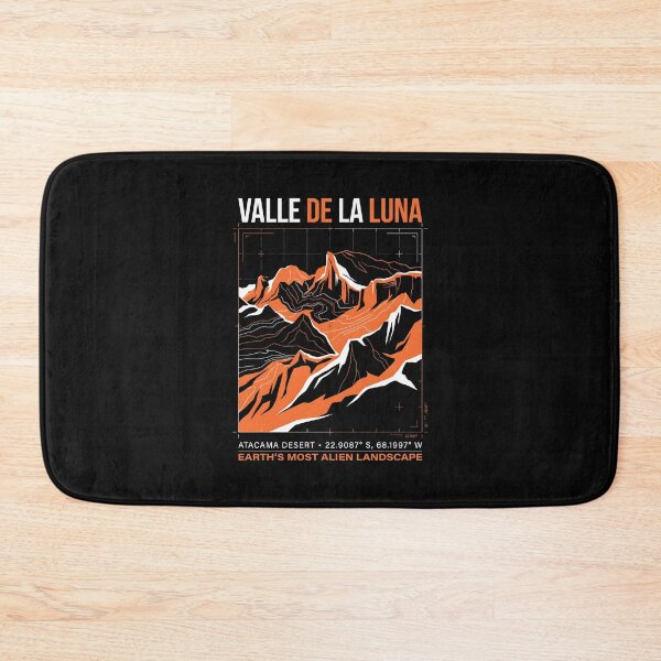 Item preview, Valle De La Luna Atacama Desert Alien Landscape designed and sold by SplashTastic.