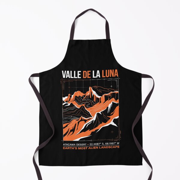 Item preview, Valle De La Luna Atacama Desert Alien Landscape designed and sold by SplashTastic.