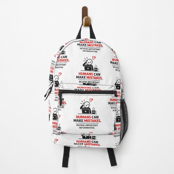 Item preview, Oops! – Human. Flawed. Capable of learning. designed and sold by Eric Nagel.