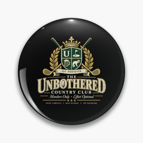 Item preview, The Unbothered Country Club – Effort Optional designed and sold by chamlogic.