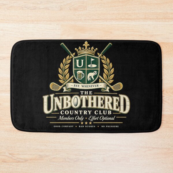 Item preview, The Unbothered Country Club – Effort Optional designed and sold by chamlogic.