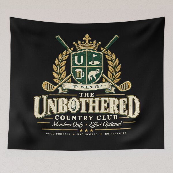 Item preview, The Unbothered Country Club – Effort Optional designed and sold by chamlogic.