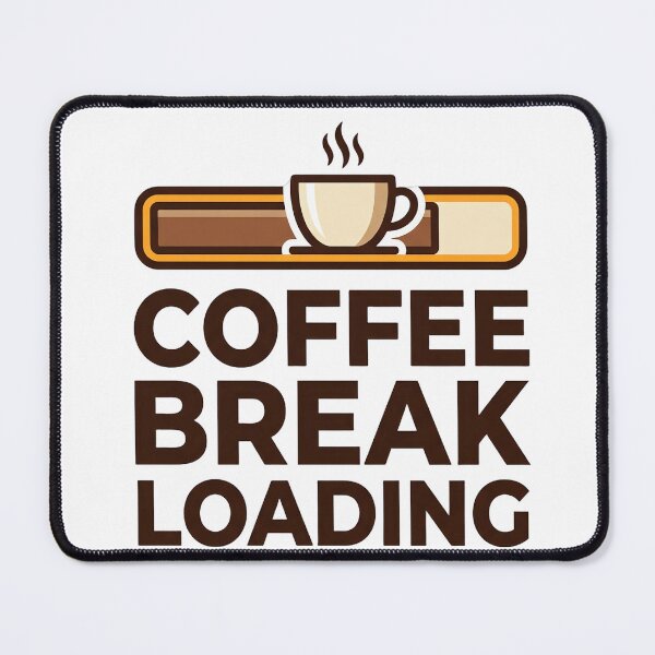 Item preview, Coffee Break Loading T-Shirt designed and sold by rkgrafix.