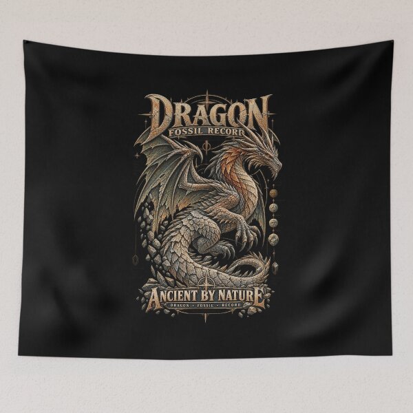Item preview, DRAGON // FOSSIL RECORD designed and sold by theOne_Design.